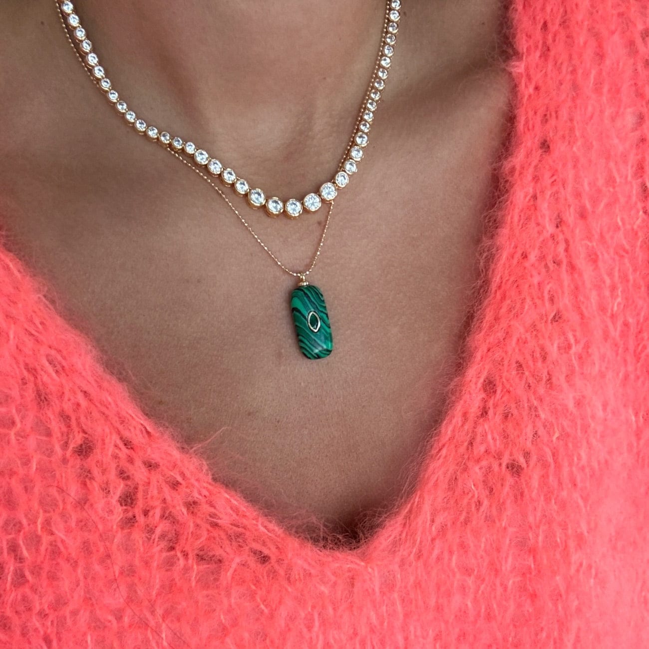 BRACHA Mali 2.0 Tennis Necklace