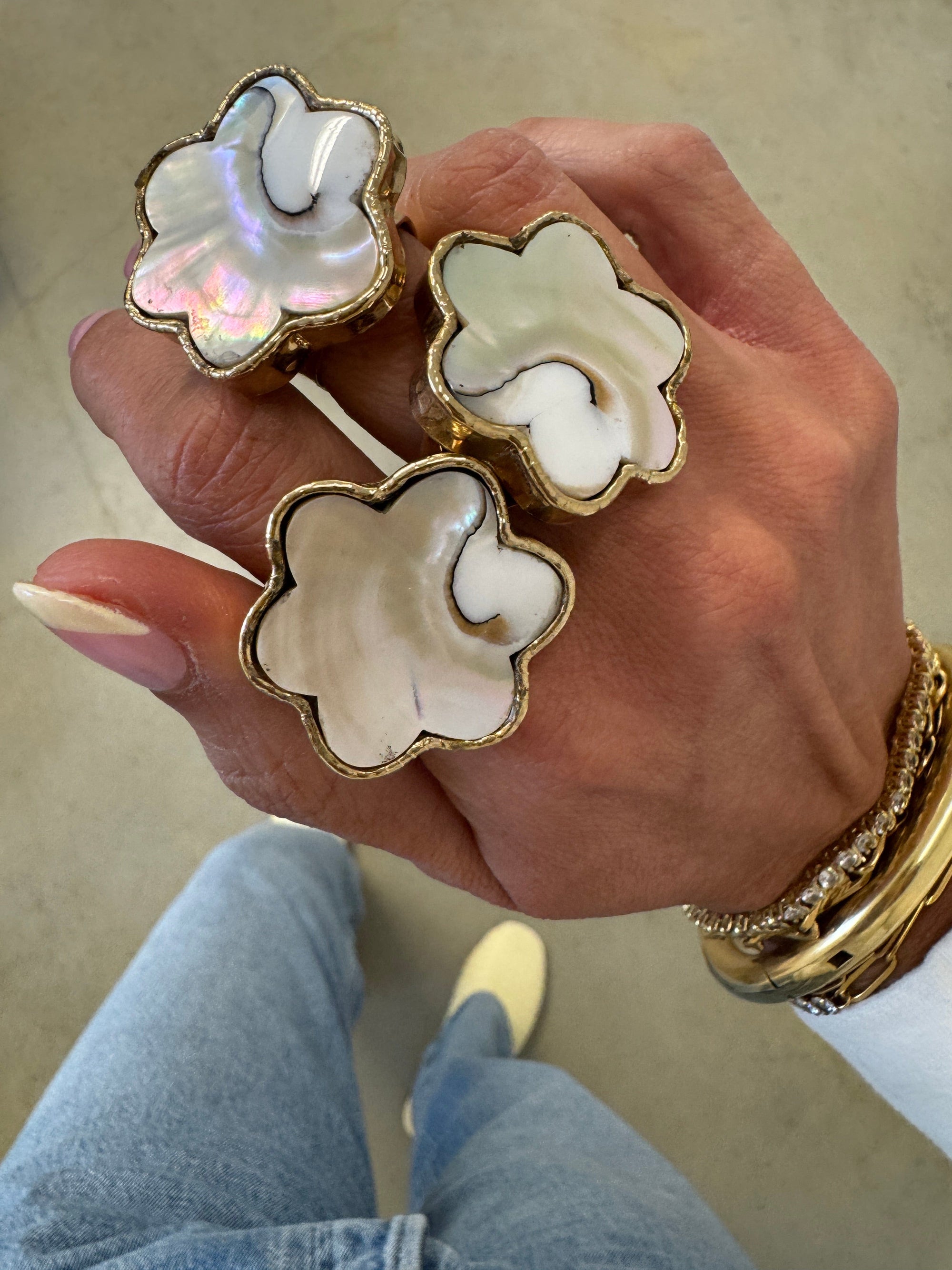 BRACHA Malibu Flower Ring