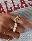 Marina Crystal Ring Rings by BRACHA