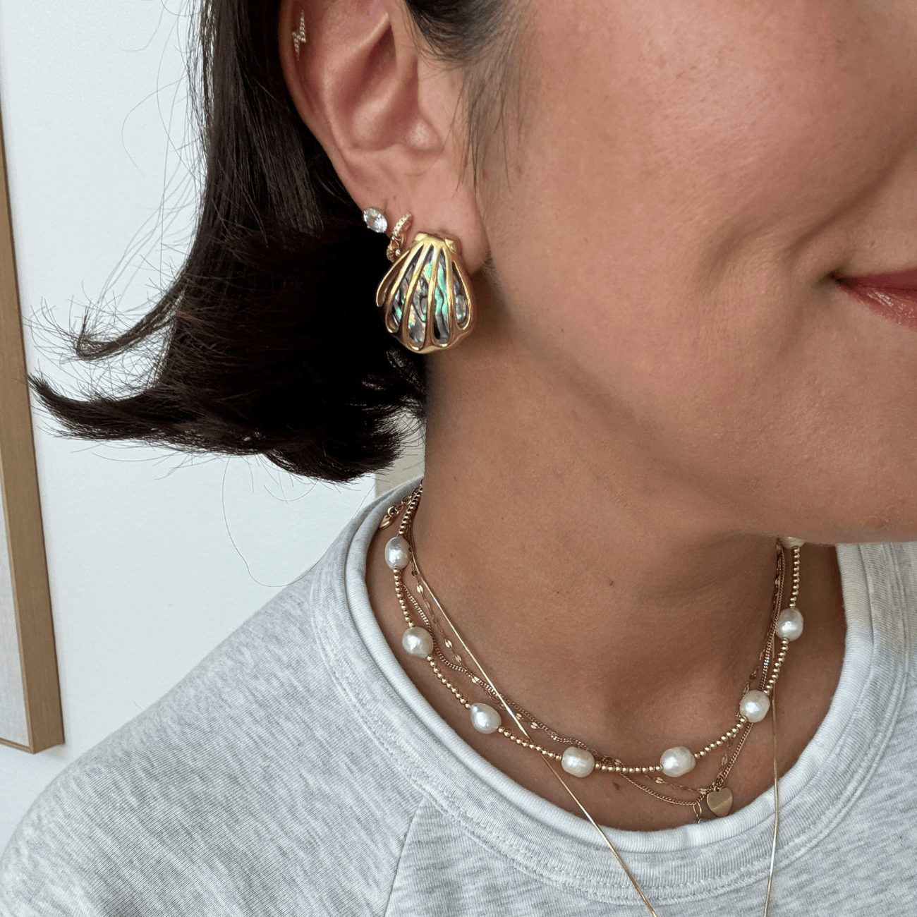 BRACHA Maris Shell Earrings