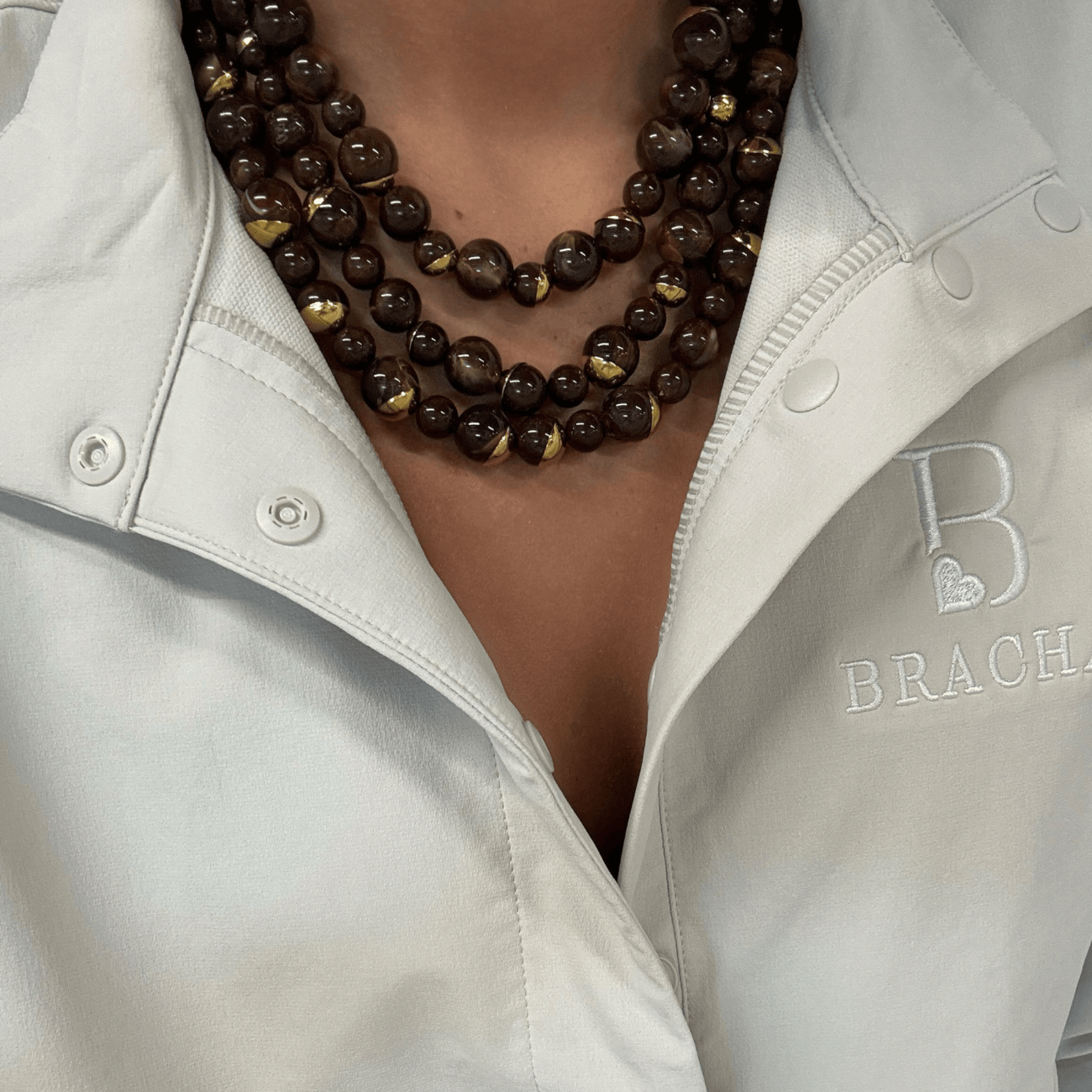 Marlow Bib Necklace Necklaces by BRACHA