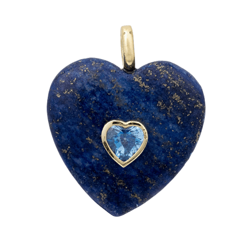 BRACHA Midnight Heart Charm