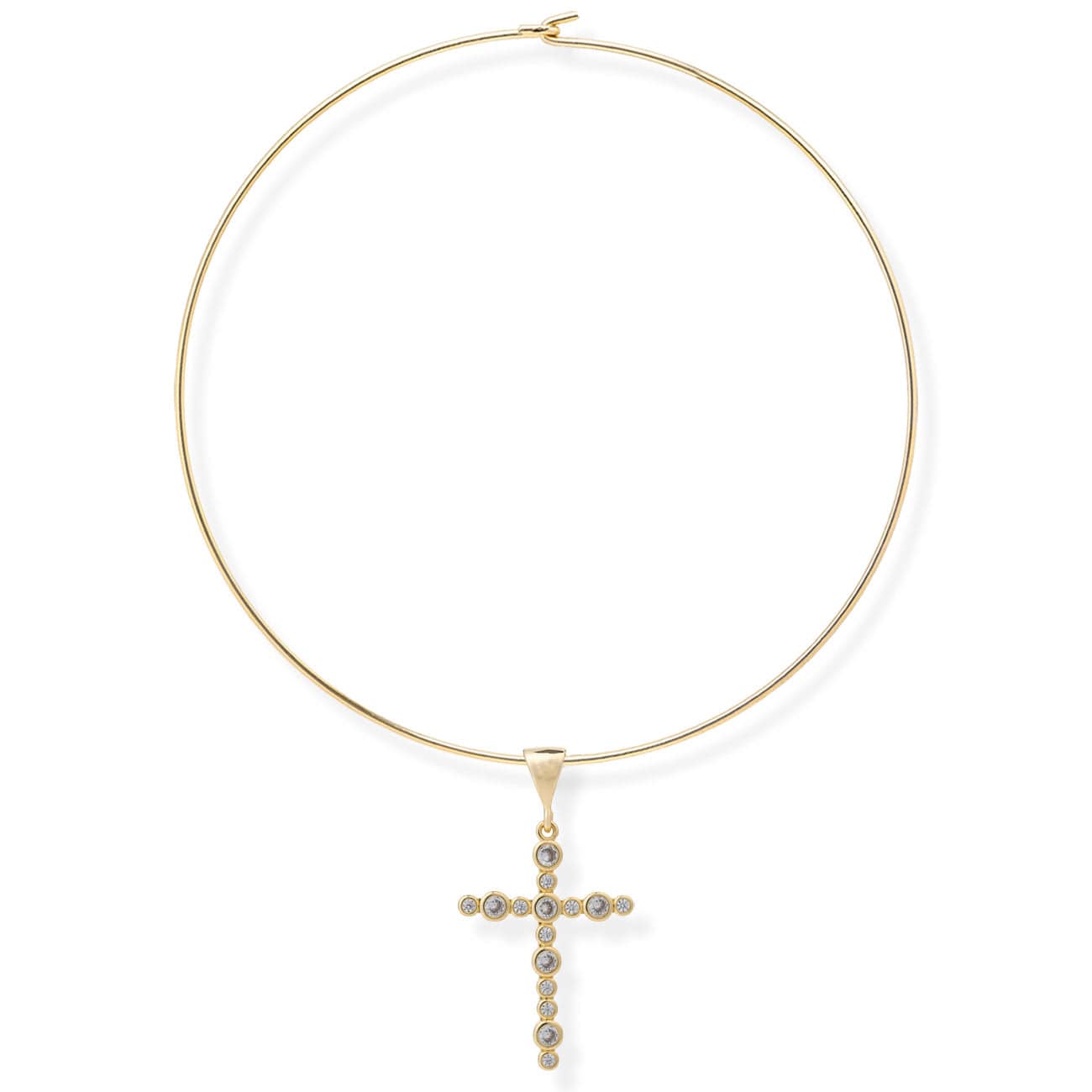 BRACHA Mighty Cross Omega Choker