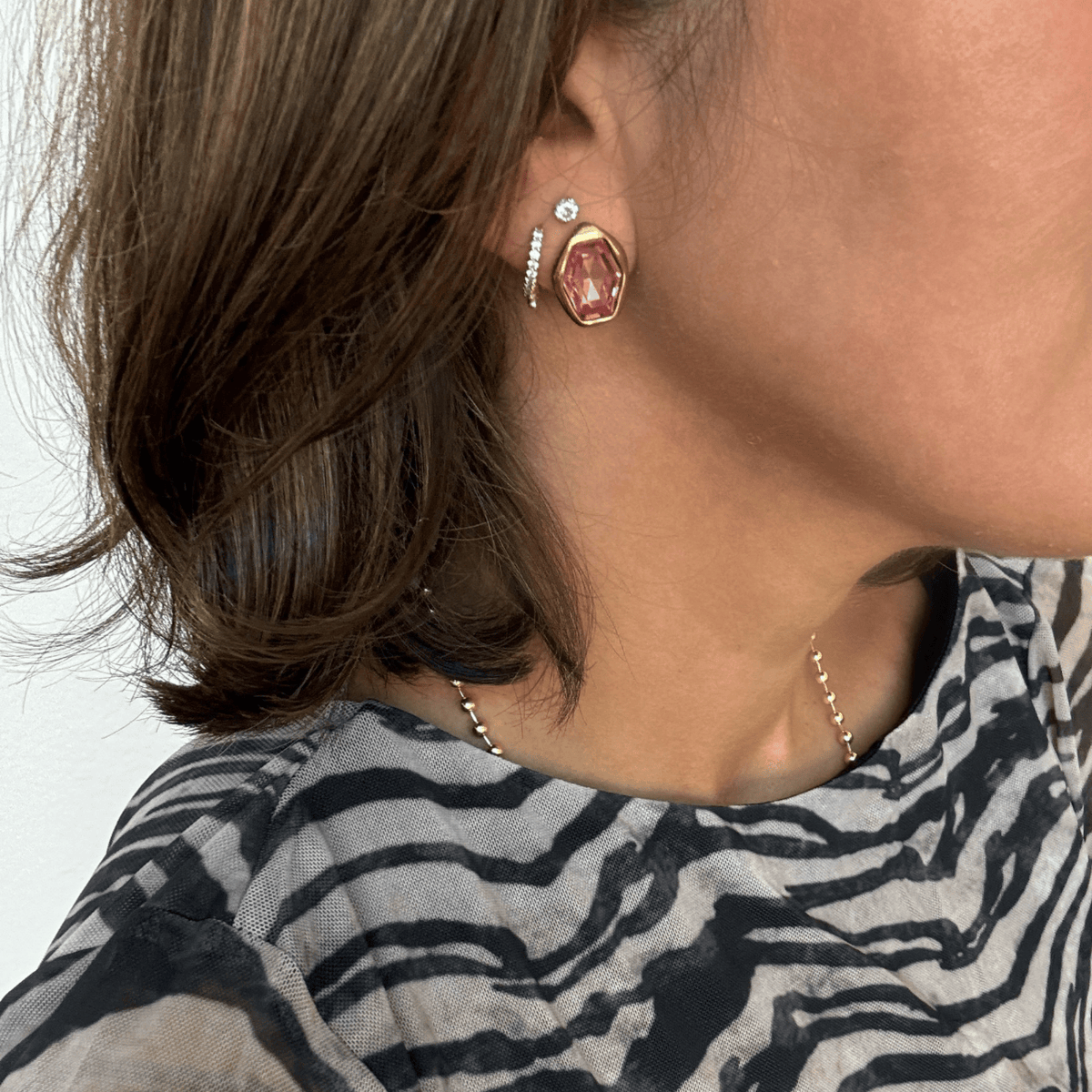Mila Gem Earrings Earrings by BRACHA