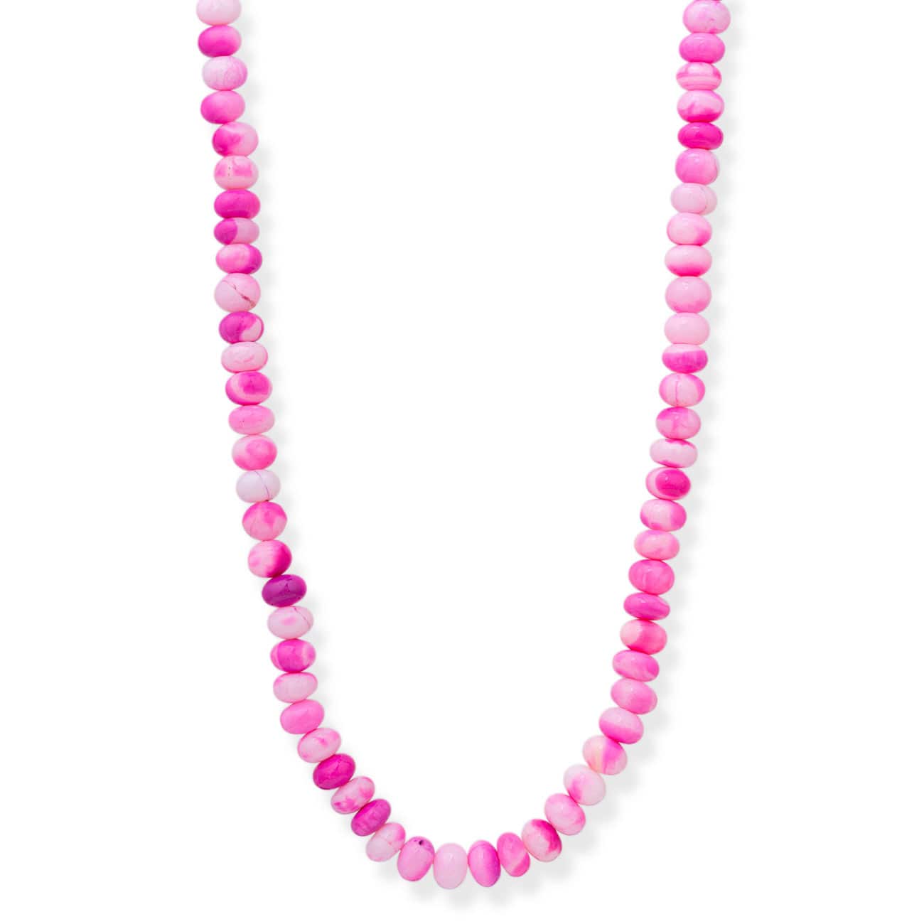 BRACHA Mini Bright Pink Swirl Necklace