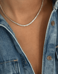 BRACHA Mini Darcy Tennis Necklace