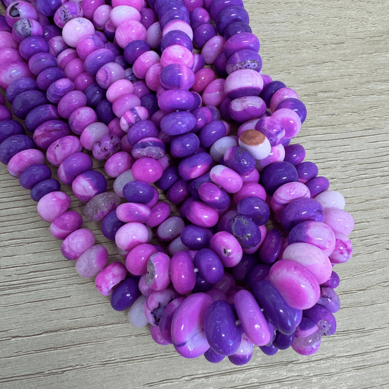 BRACHA Mini Grape Swirl Candy Necklace
