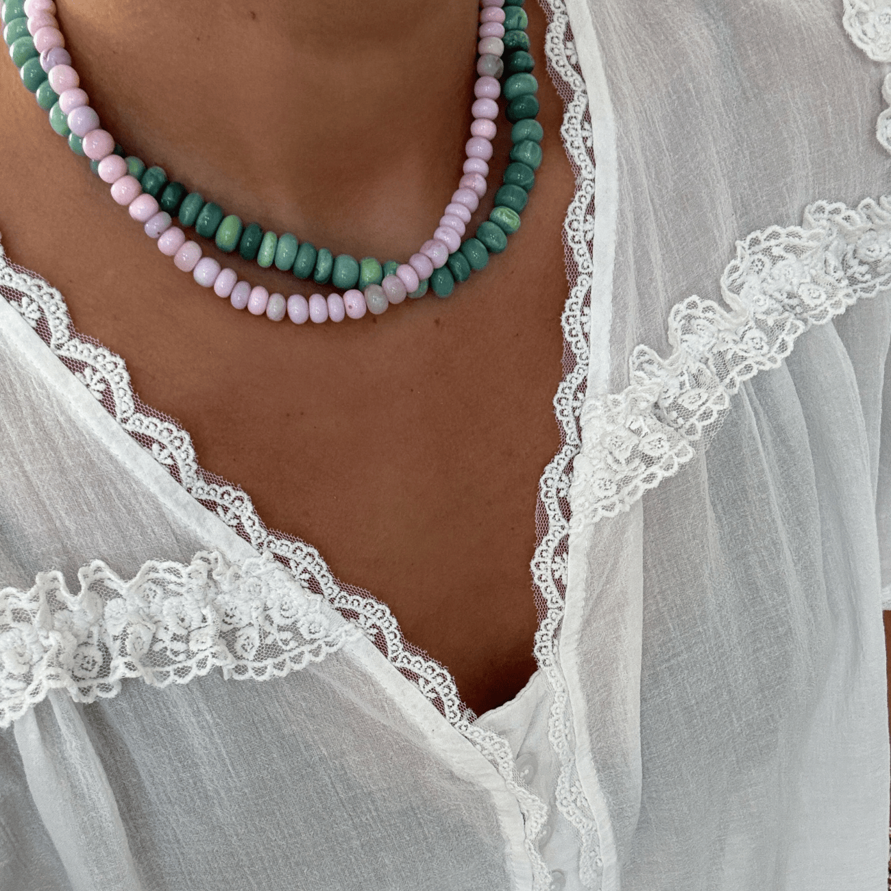 BRACHA Mini Lavender Bliss Candy Necklace