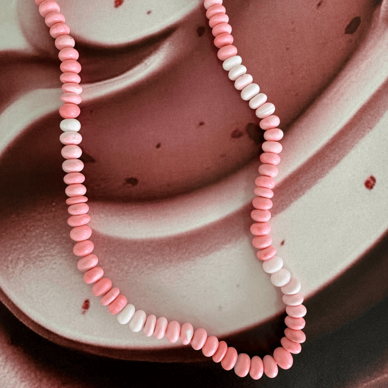 BRACHA Mini Whipped Strawberry Candy Necklace