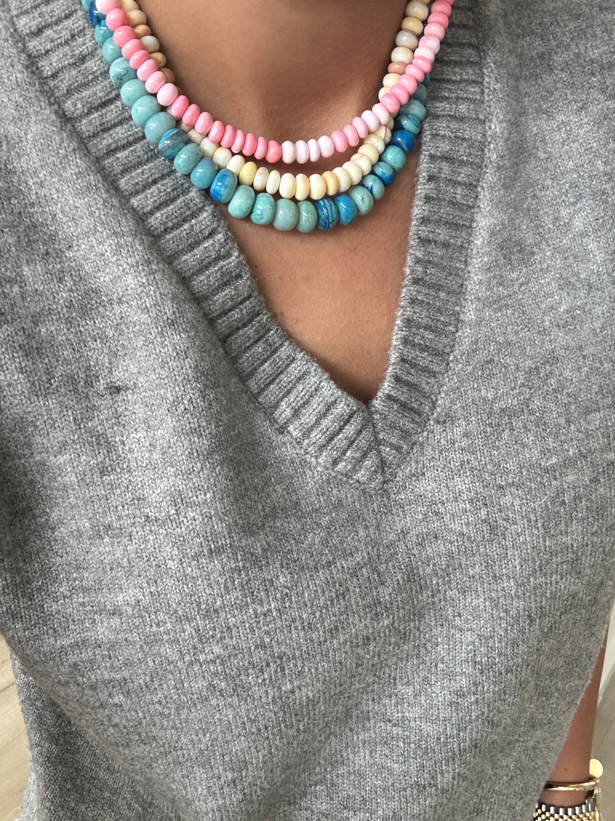 BRACHA Mini Whipped Strawberry Candy Necklace