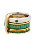 Montgomery Stacked Ring Rings by BRACHA