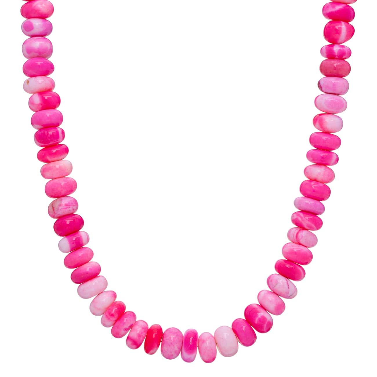 BRACHA Neon Pink Swirl Necklace