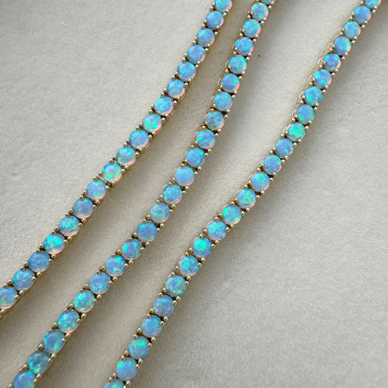 BRACHA Oceans Blue Opal Tennis Bracelet