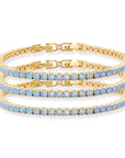 BRACHA Oceans Blue Opal Tennis Bracelet