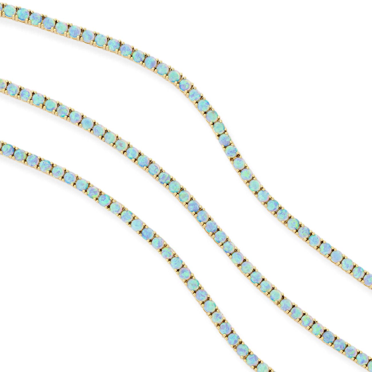 BRACHA Oceans Blue Opal Tennis Bracelet