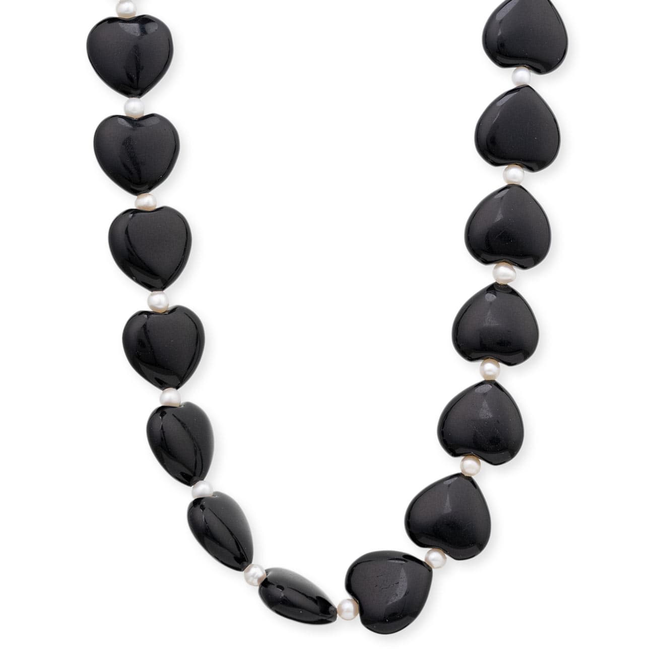 Onyx Murphy Heart Necklace Necklaces by BRACHA