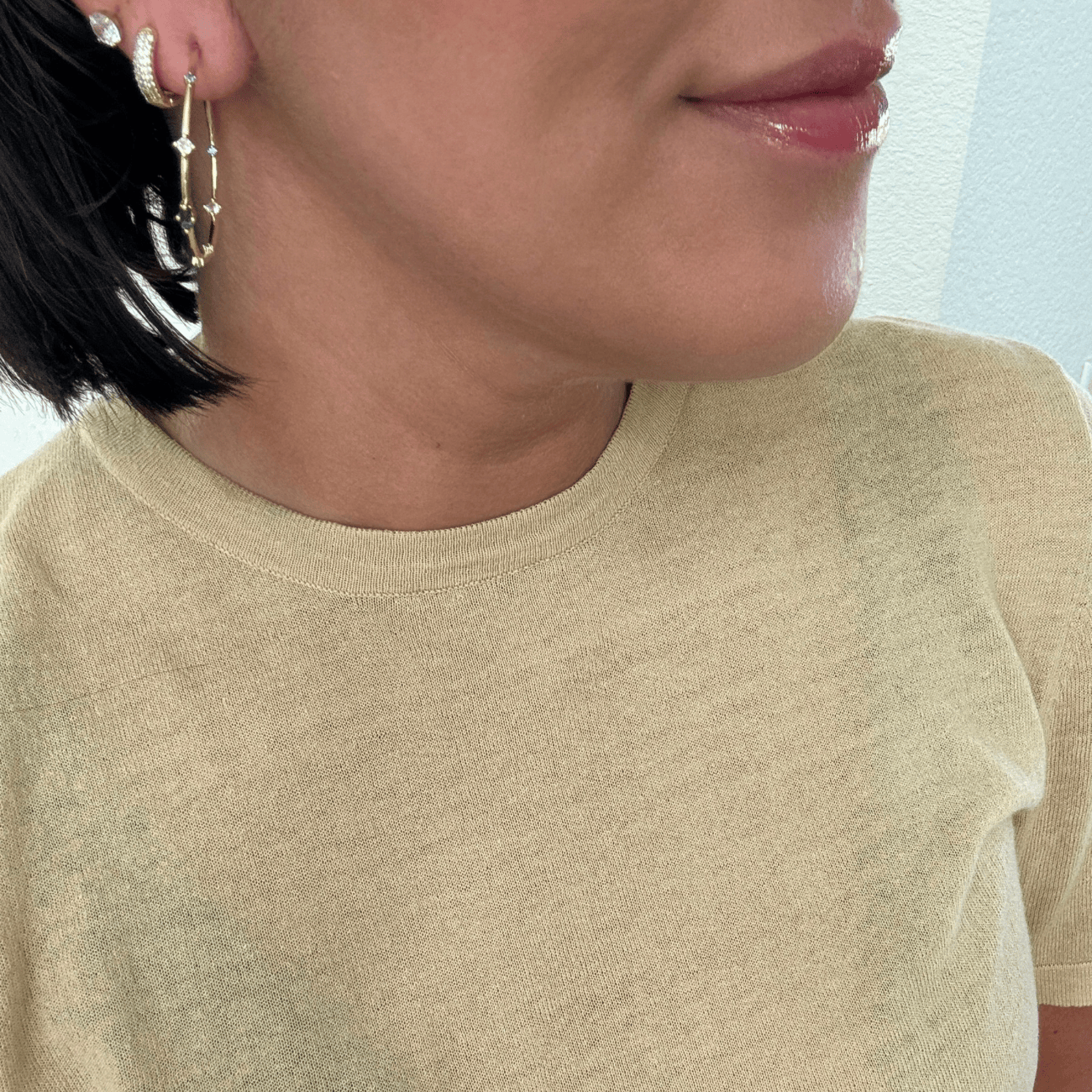 BRACHA Paige Gem Hoops