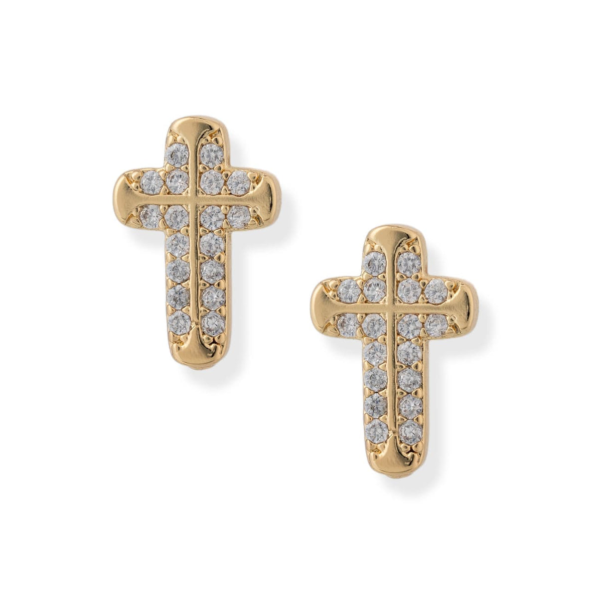 Peaceful Cross Earrings Earrings by BRACHA