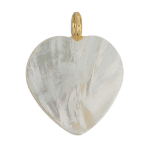 BRACHA Pearl Heart Charm