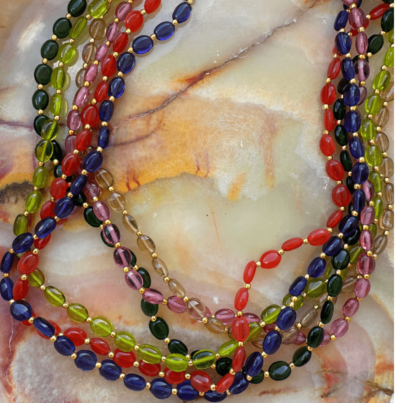 BRACHA Pebble Color Necklace