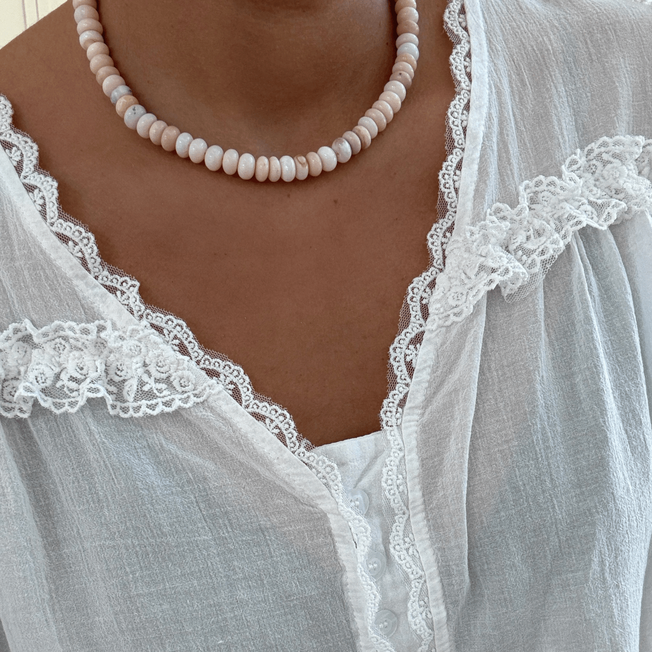 BRACHA Pink Sky Candy Necklace