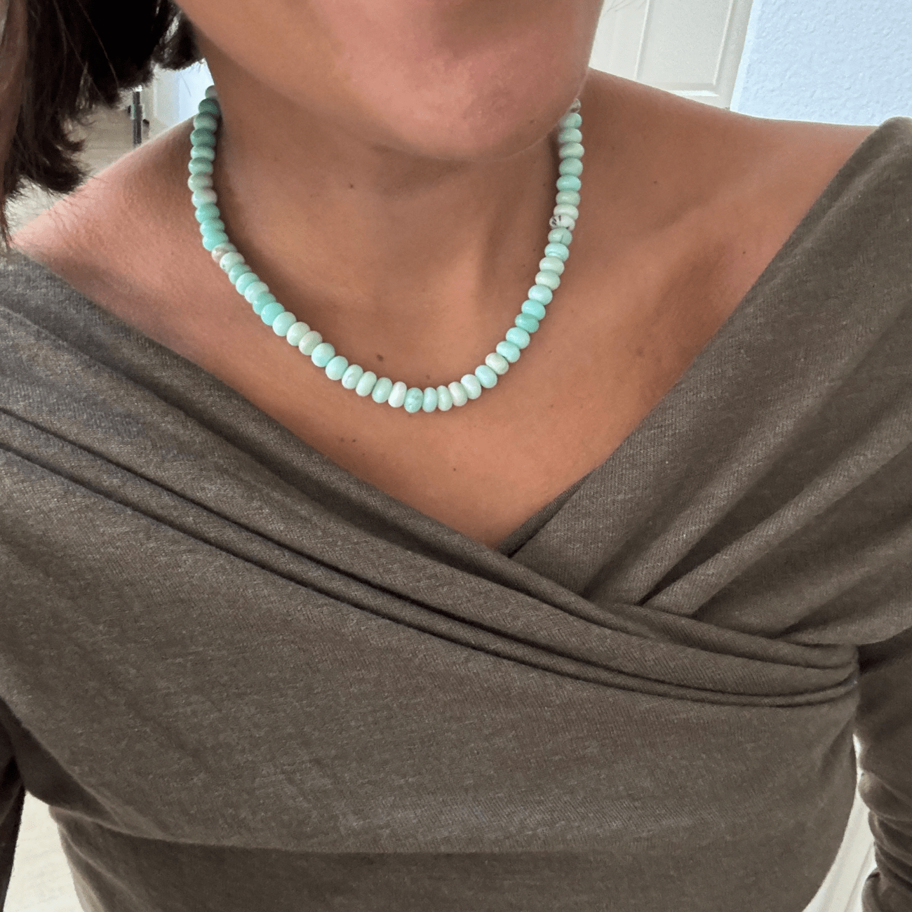 BRACHA Pistachio Candy Necklace