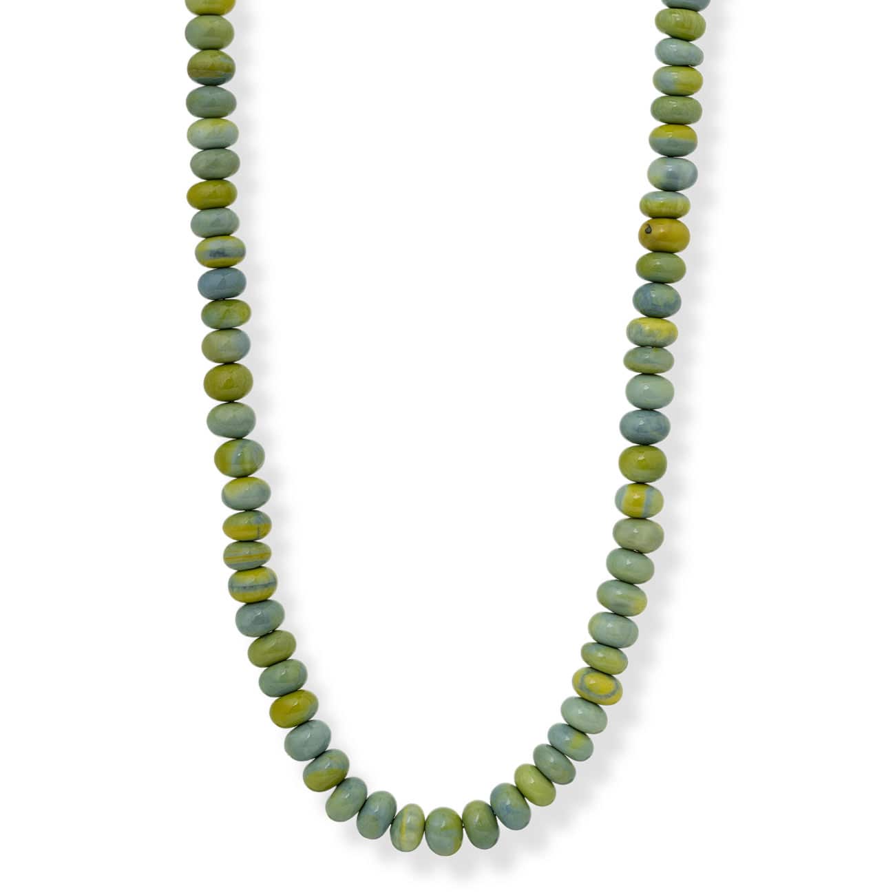 Pistachio Mint Candy Necklace Necklaces by BRACHA