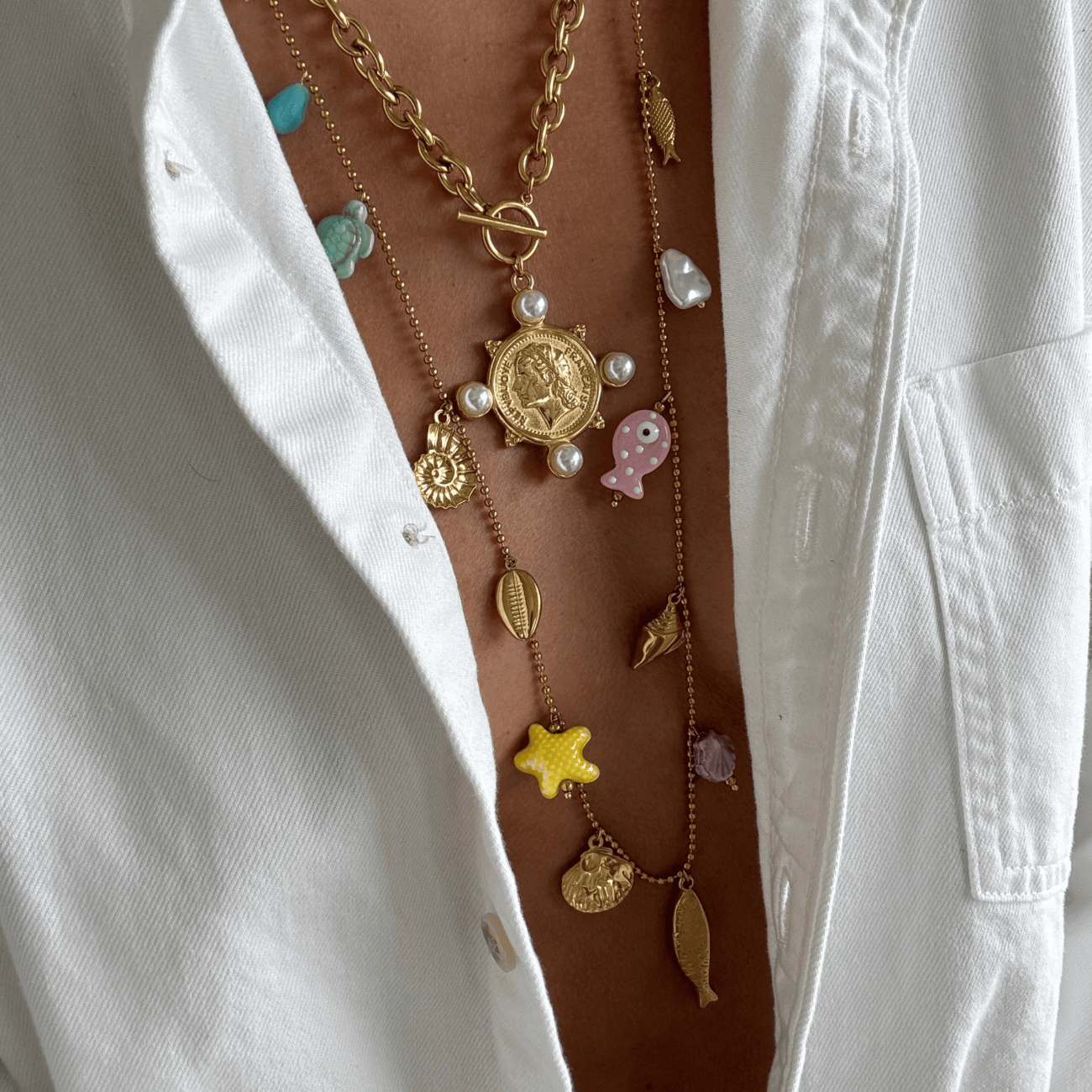BRACHA Porto Coin Necklace