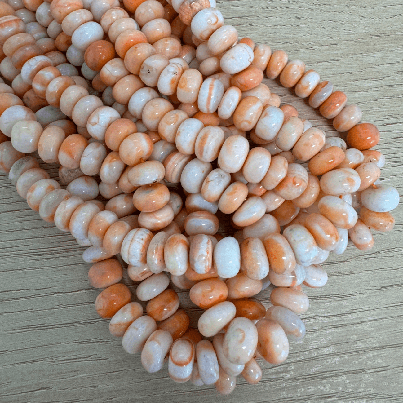 BRACHA Pumpkin Swirl Candy Necklace
