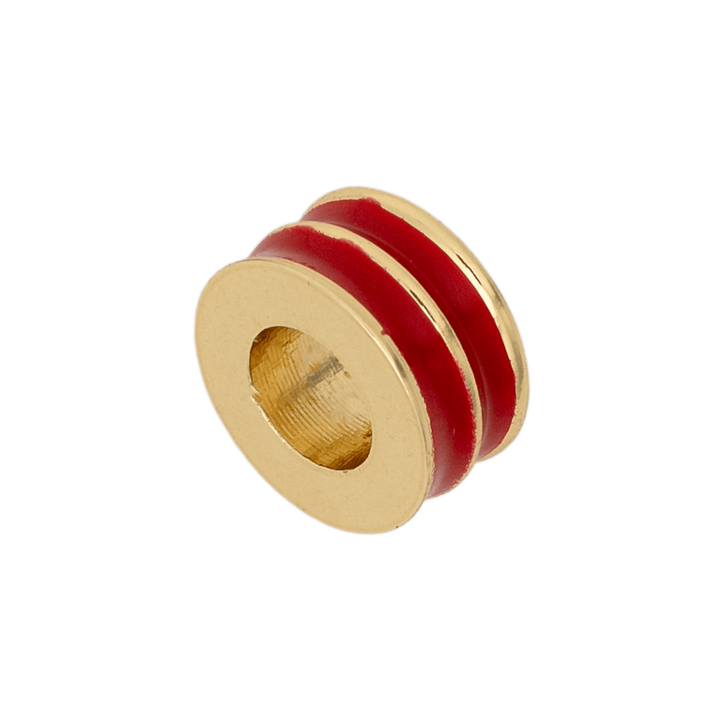 Red Bowie Spacer Charm by BRACHA