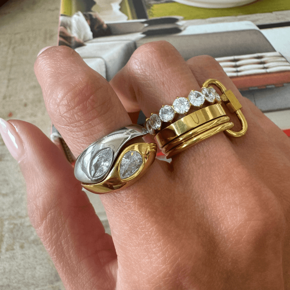 Reggie Stacked Ring – BRACHA