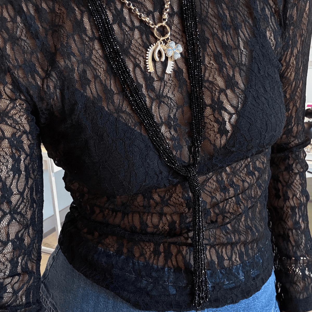 Renay Tassle Necklace Necklaces by BRACHA