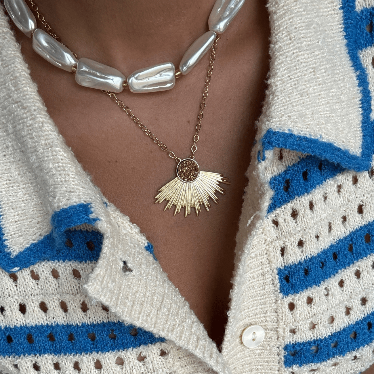 BRACHA Rise Sun Necklace