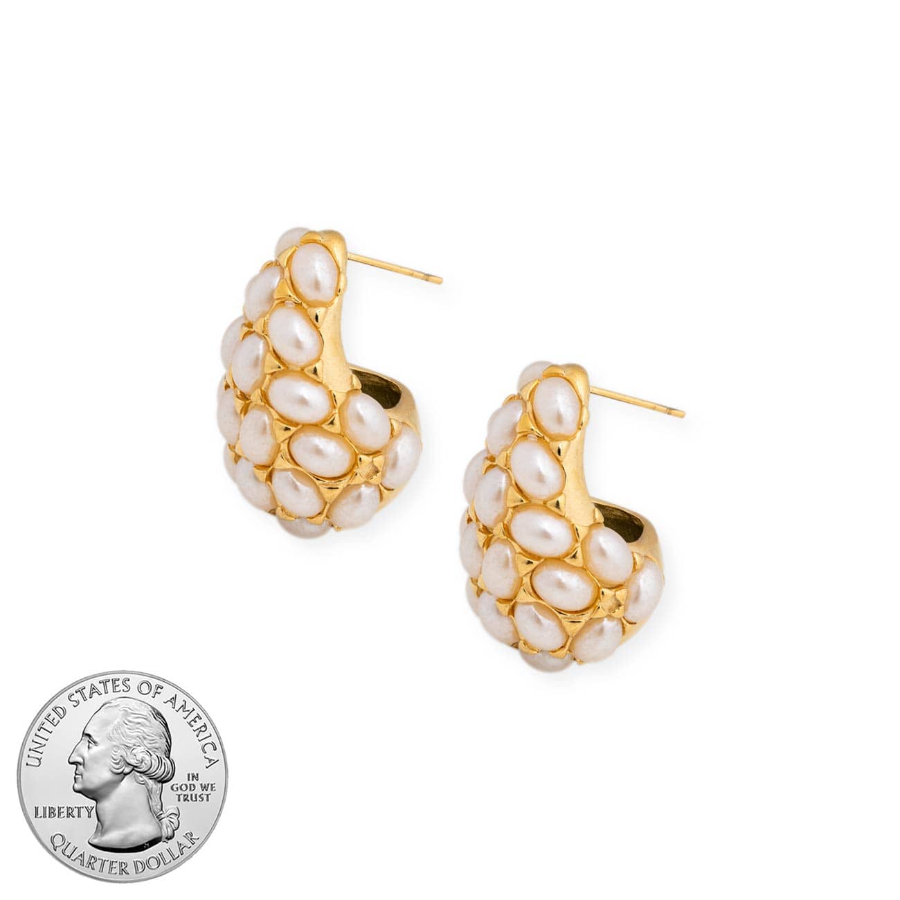 BRACHA Robin Pearl Drop Earrings