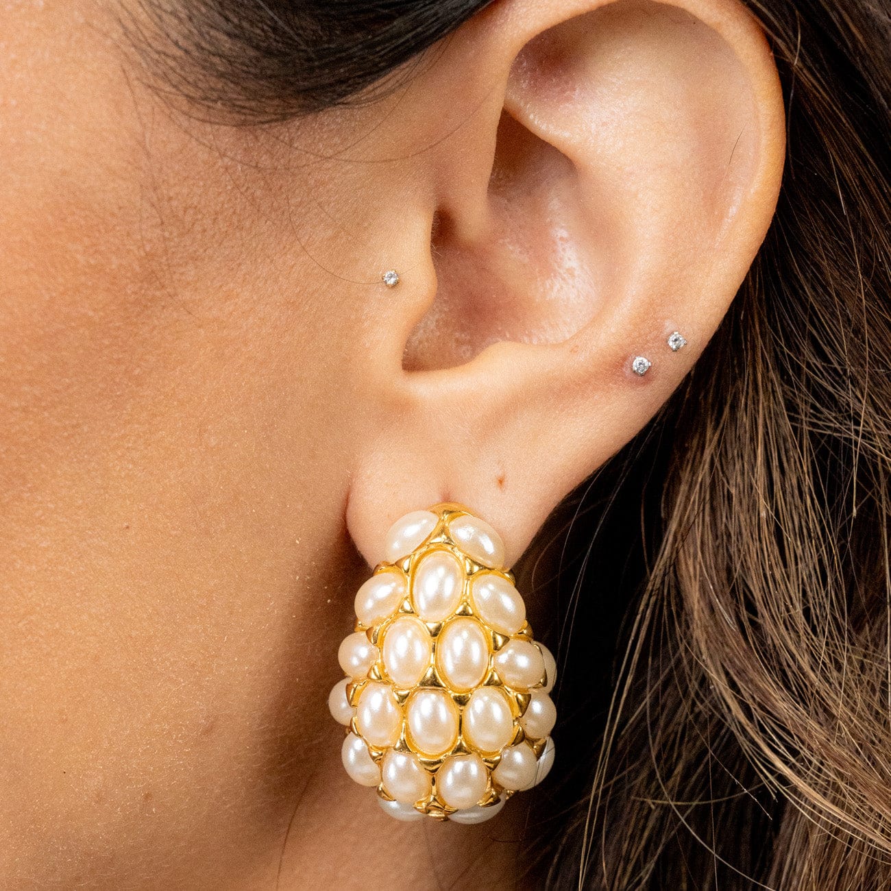 BRACHA Robin Pearl Drop Earrings