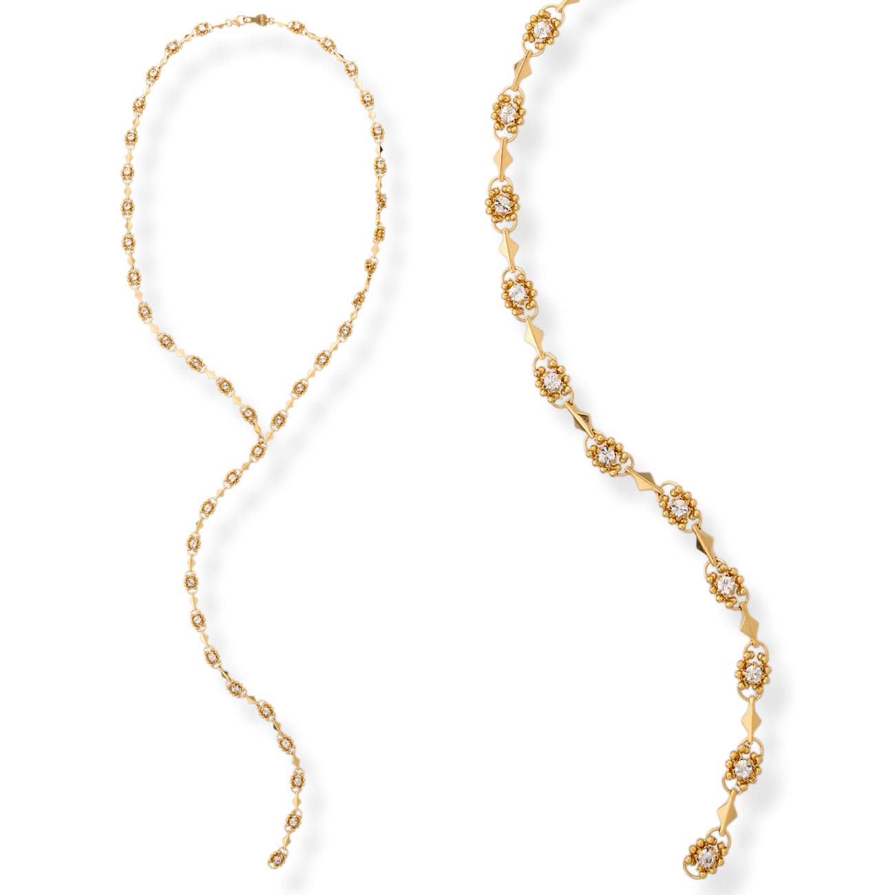 Rosalie Lariat Necklaces by BRACHA
