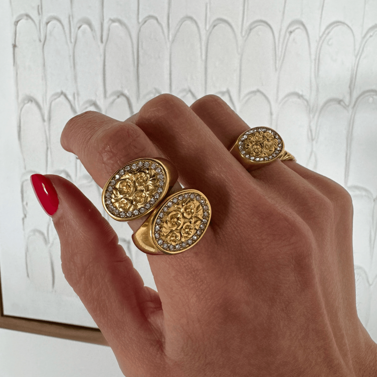 Rose Ring Rings by BRACHA