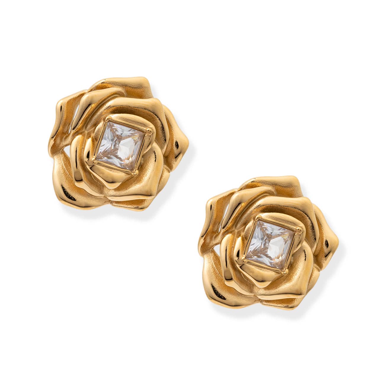 BRACHA Rosette Earrings