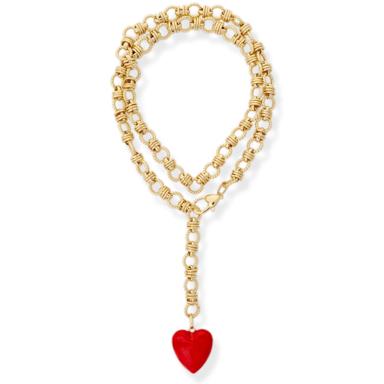 BRACHA Rowan Heart Lariat
