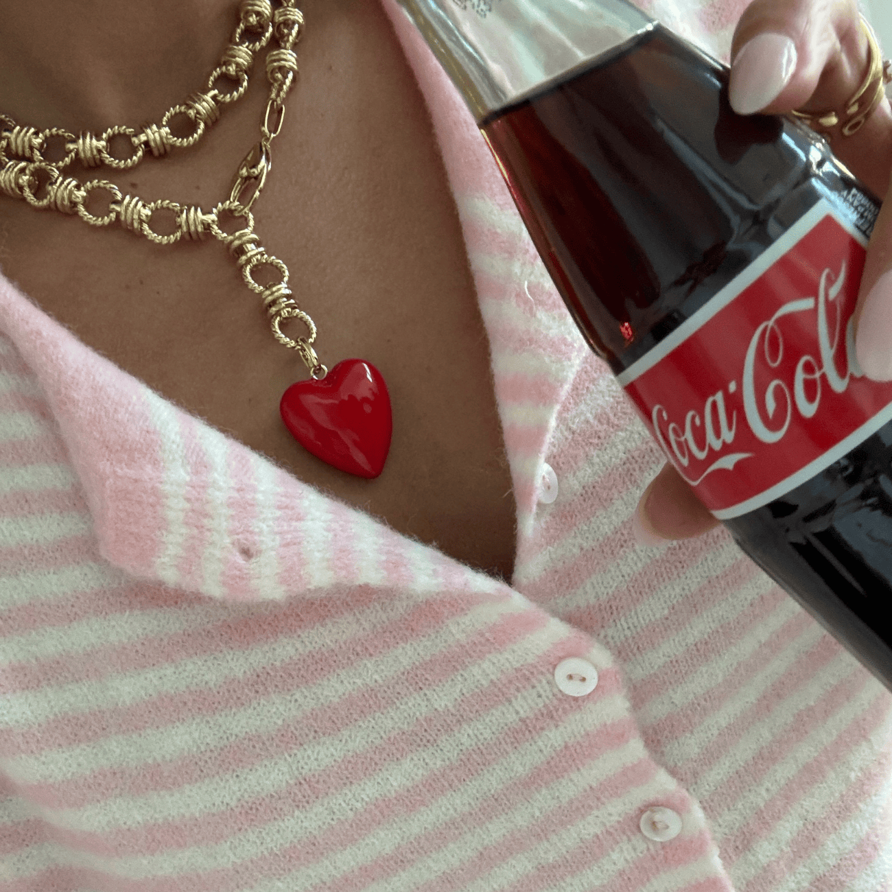 BRACHA Rowan Heart Lariat