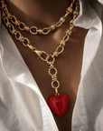BRACHA Rowan Heart Lariat