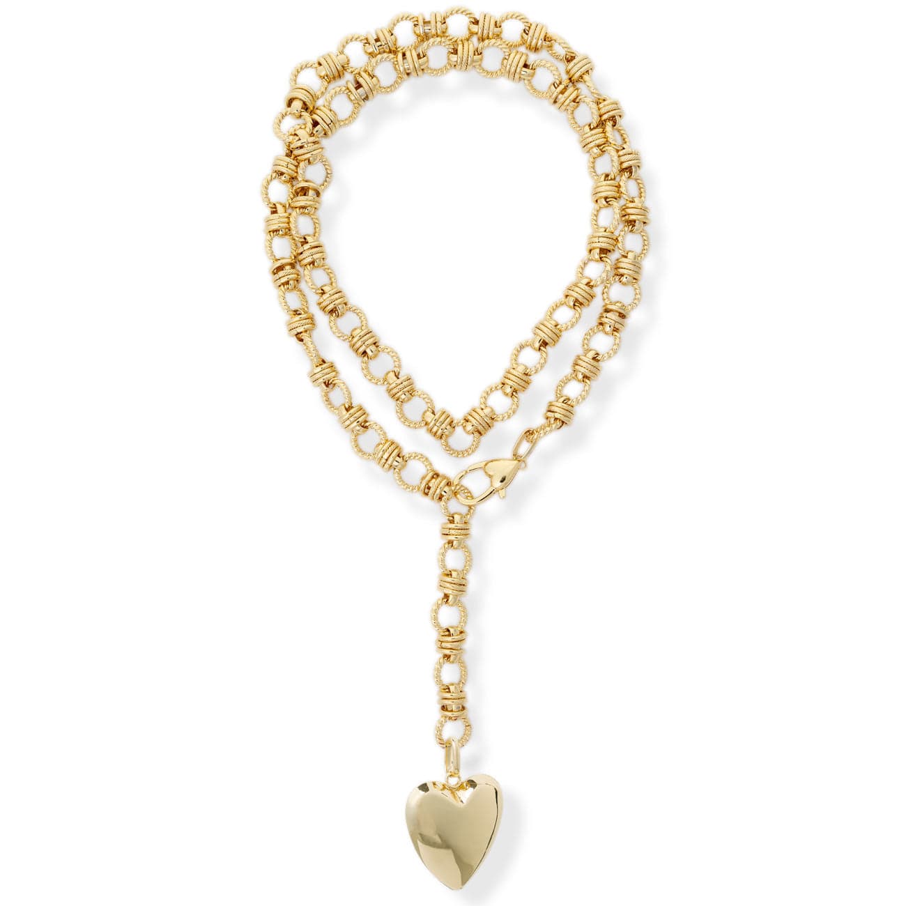 BRACHA Rowan Heart Lariat