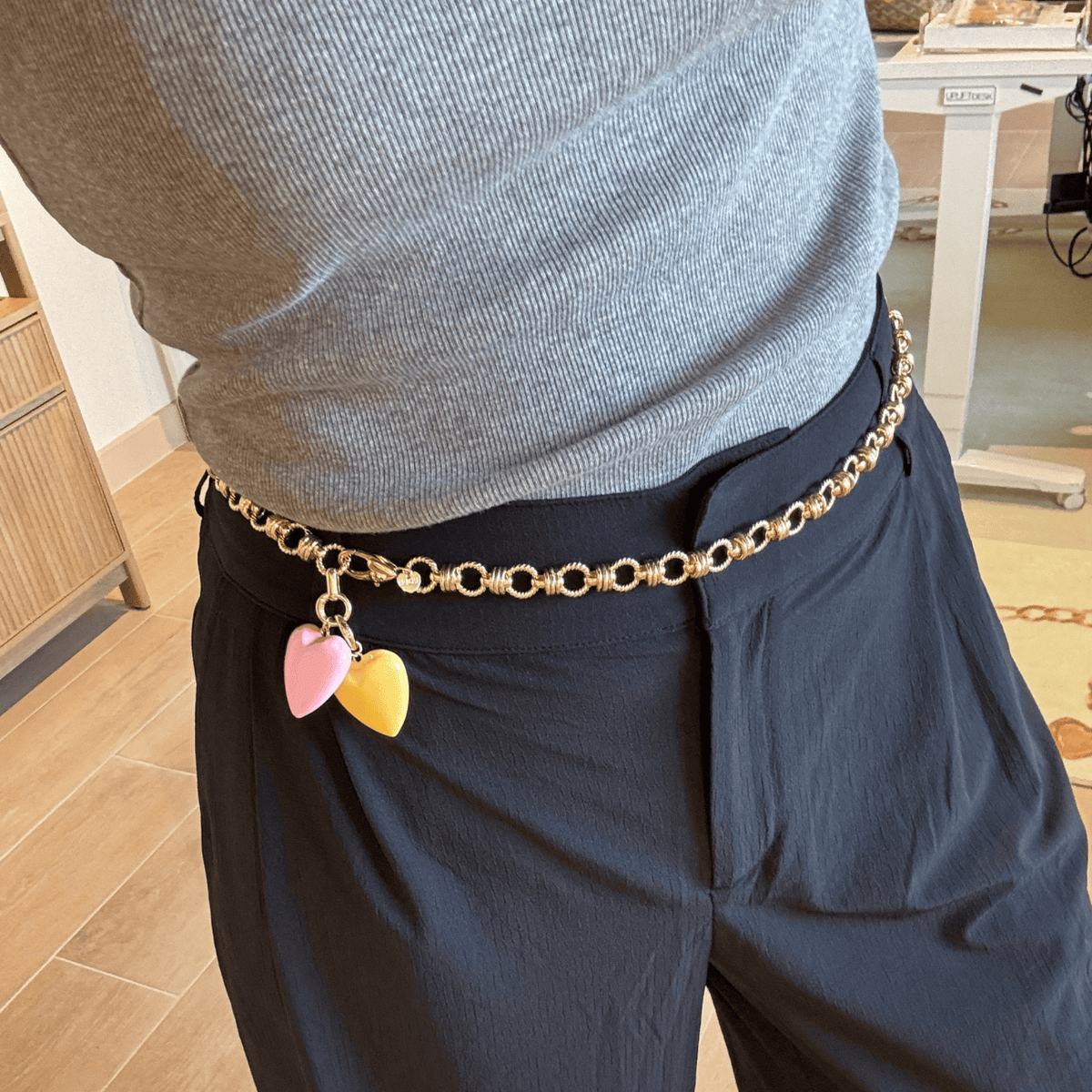 Rowan Heart Lariat Necklaces by BRACHA