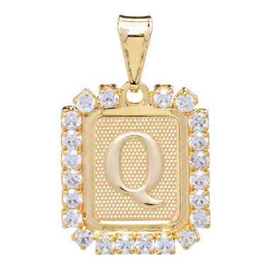 Royal Initial Charm - Q