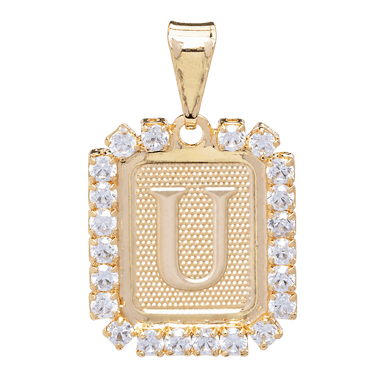 Royal Initial Charm - U
