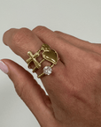BRACHA Sacred Heart Ring