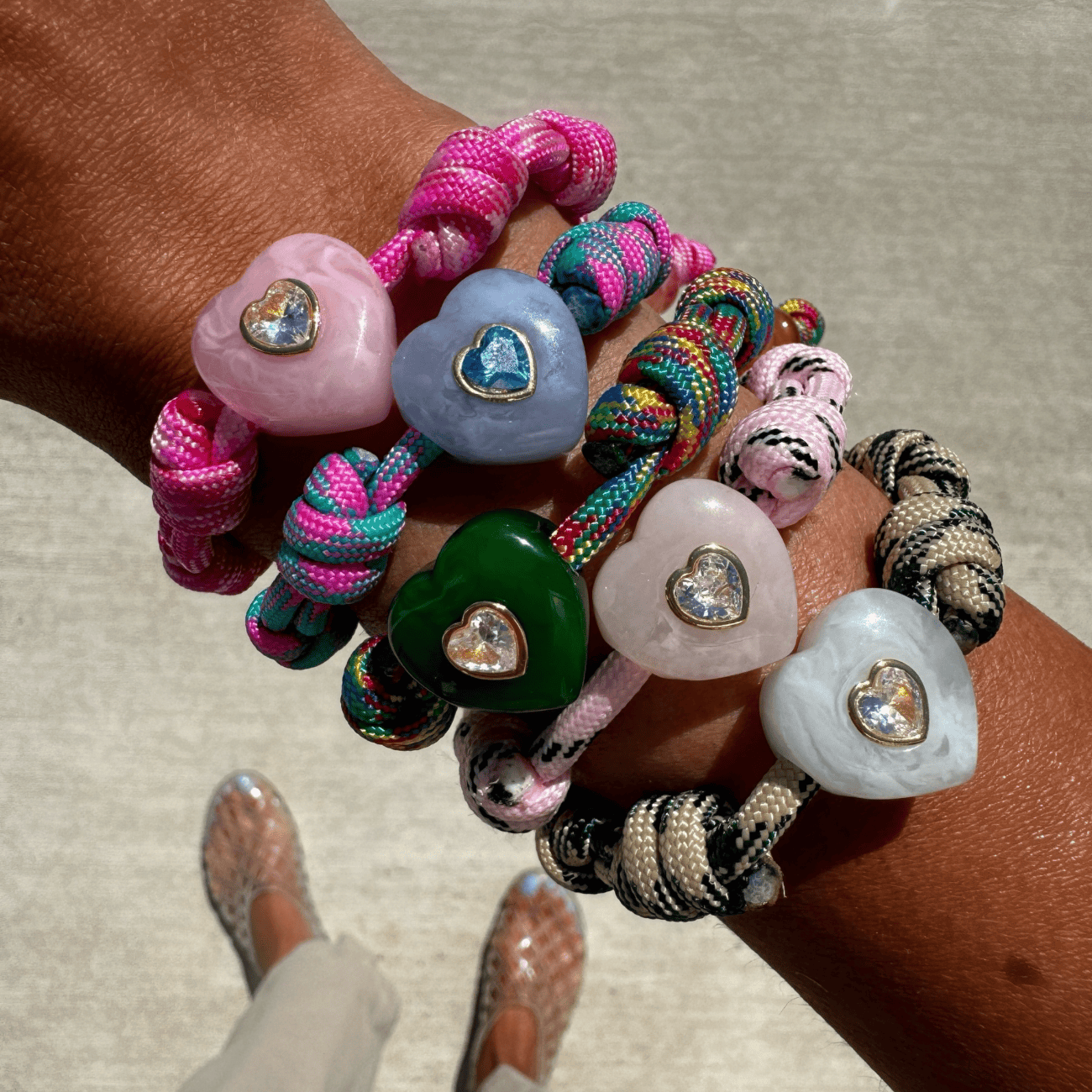 Scout Heart Paracord Bracelet Bracelets by BRACHA