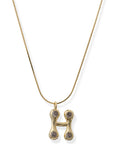 BRACHA She's Bubbly Inital Necklace