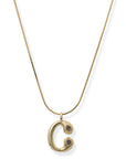 BRACHA She's Bubbly Inital Necklace