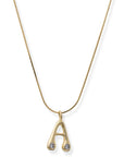 BRACHA She's Bubbly Inital Necklace
